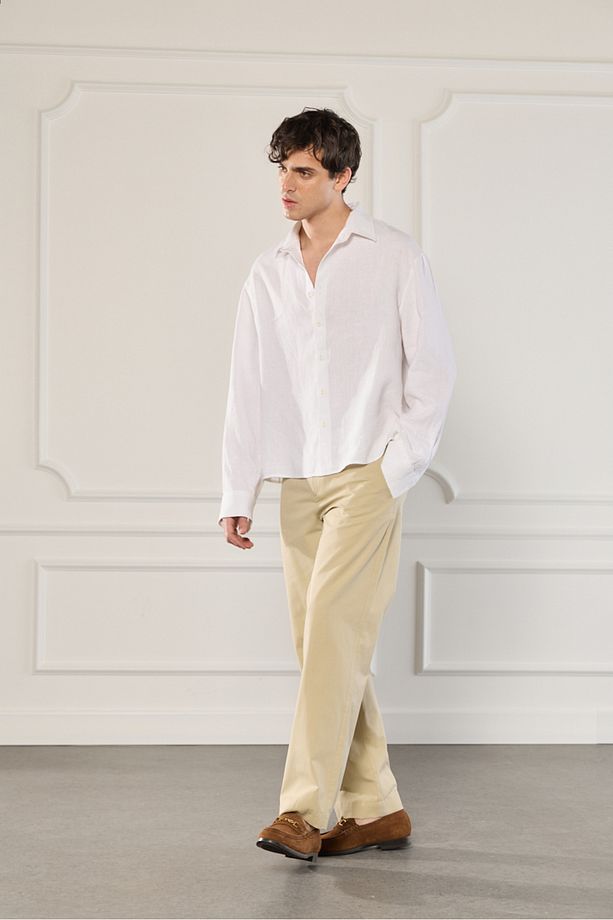 Bağcıklı Regular Fit Pantolon - 1