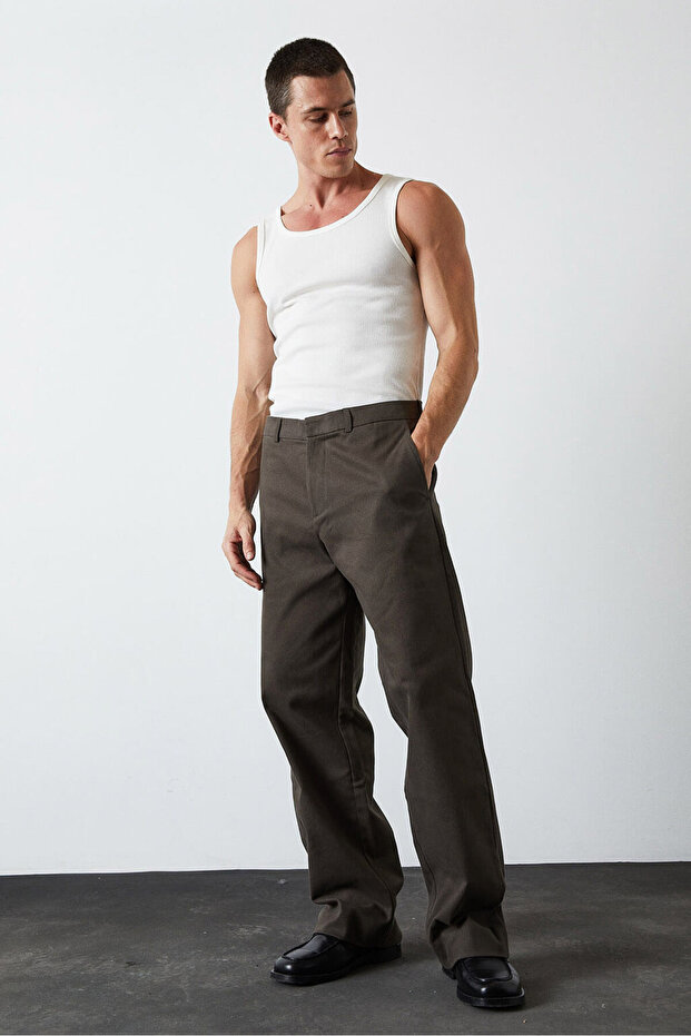 Boru Paça Chino Pantolon - 1