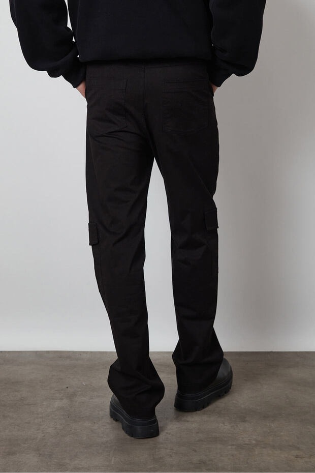 Gabardin Kargo Pantolon - 5