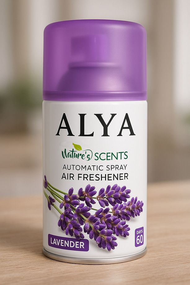Nature's Scents Lavender - Lavanta Oda Kokusu Yedek Makine Spreyi 250 ml x3 adet - 3