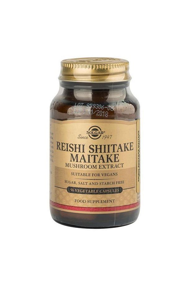 Reishi Shitake Maitake Mushrom 50 Kapsül - 1