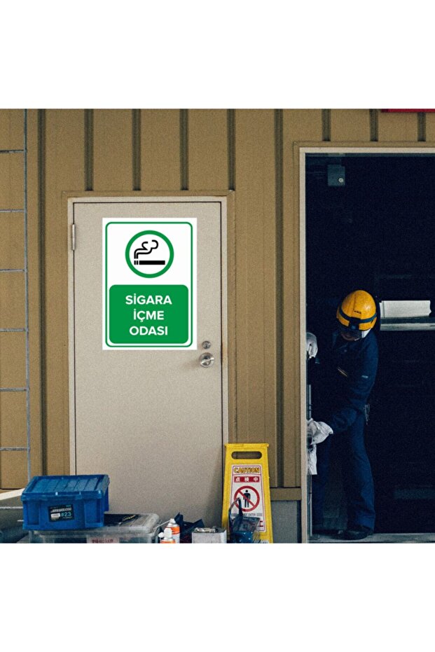 علامة تحذير بيضاء - 3