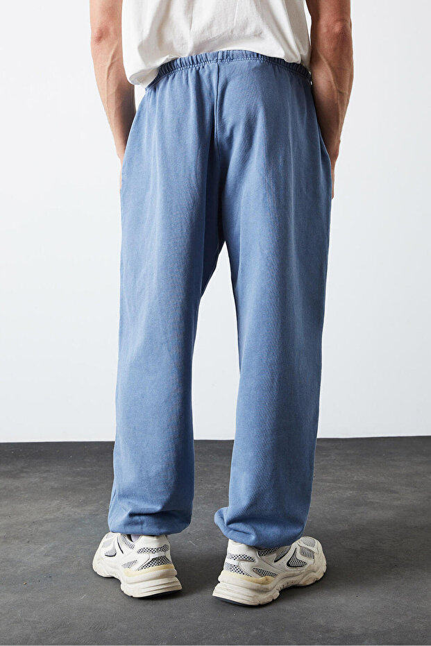 Yıkamalı Jogging Pantolon - 4