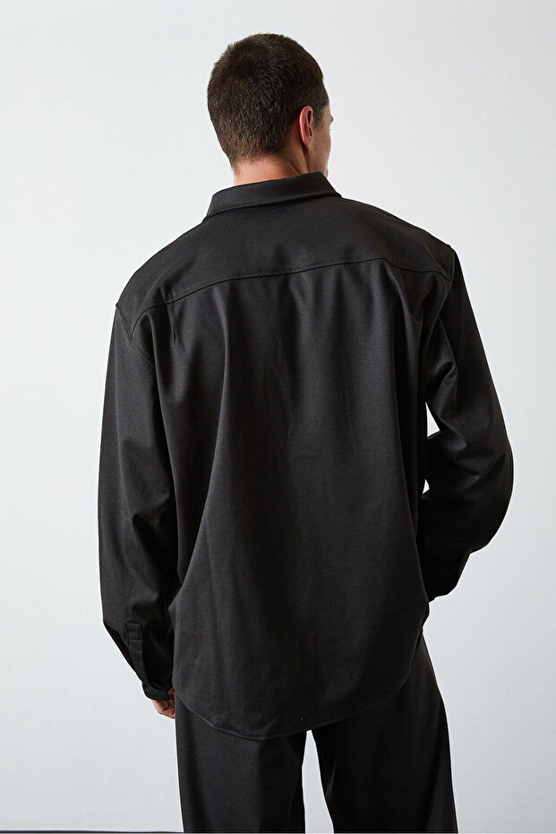 Oversize Cepli Gömlek - 5