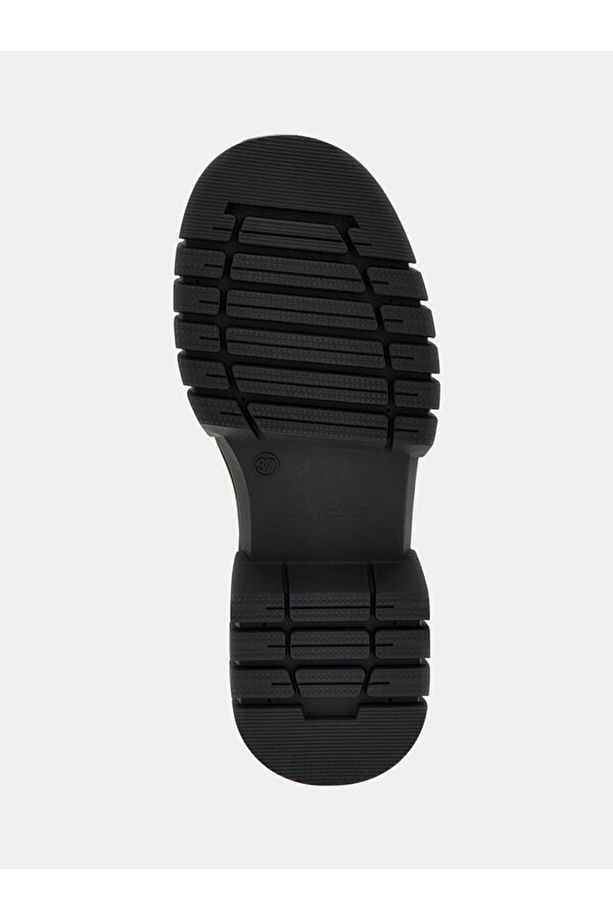 Deri Siyah Kadın Bot FLFANNLEA10-BLACK - 5
