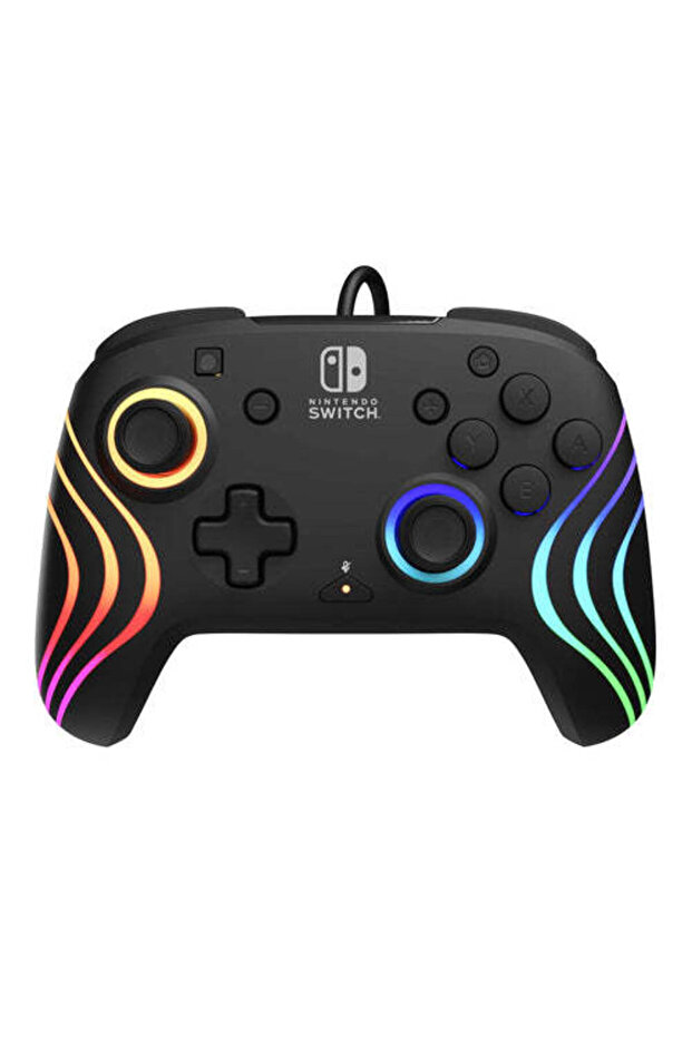 وحدة تحكم سلكية Afterglow WAVE لجهاز Nintendo Switch (أسود) - 1