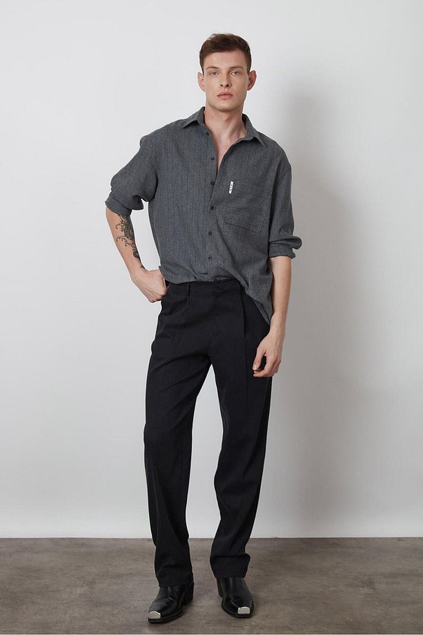 Tek Pile Slim Pantolon - 1