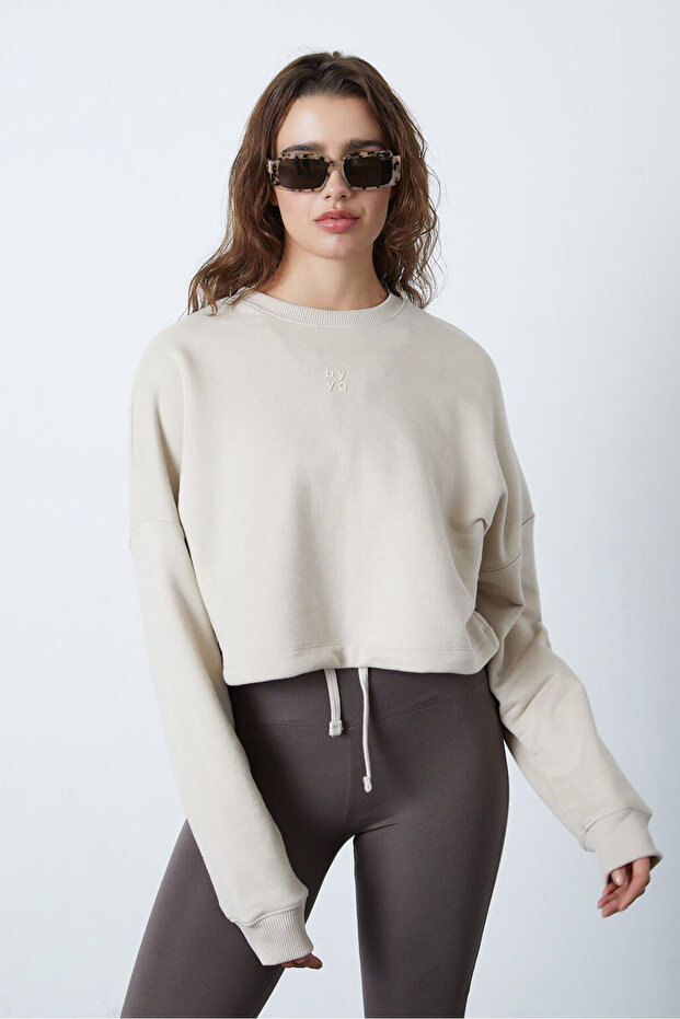Crop Sweatshirt - 4