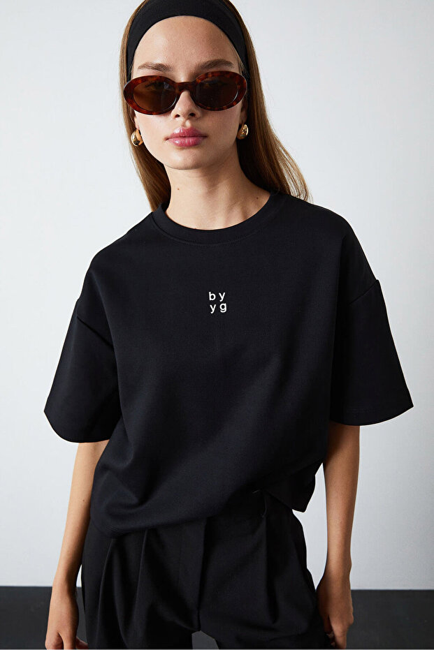 Baskılı Kısa Tshirt - 2