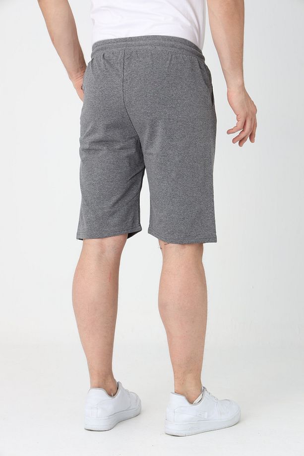 Erkek Pamuklu Penye Şort Regular Fit Şort - 5