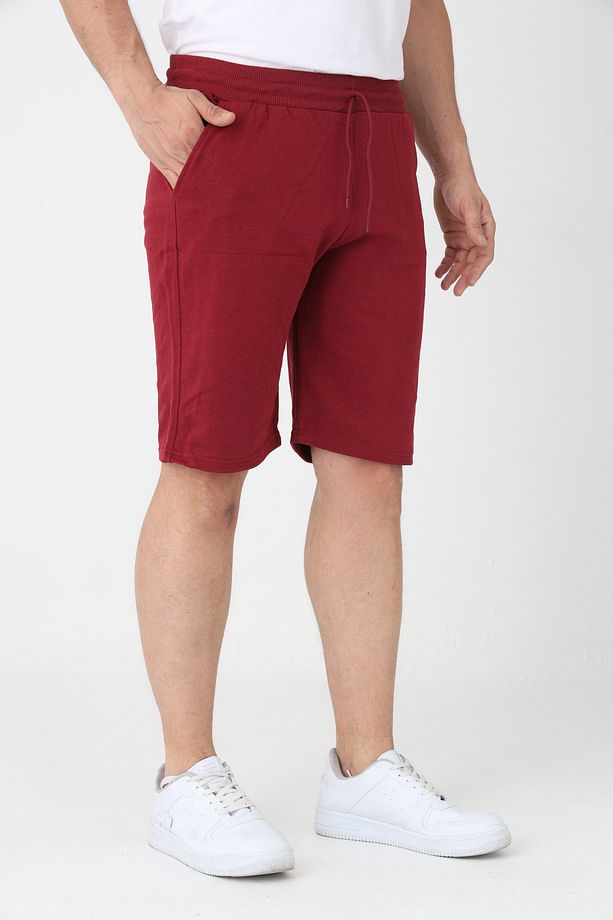 Erkek Pamuklu Penye Şort Regular Fit Şort - 5
