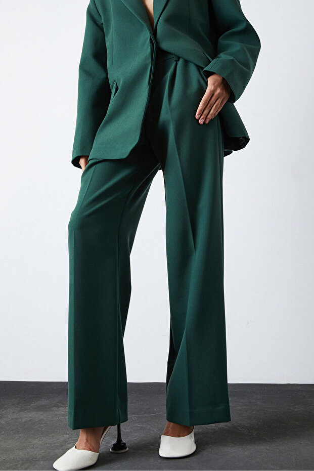 Tek Pile Palazzo Pantolon - 4