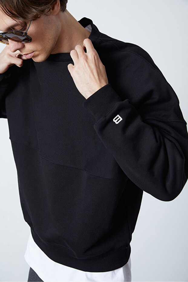 Basic Oversize Sweatshirt - 4