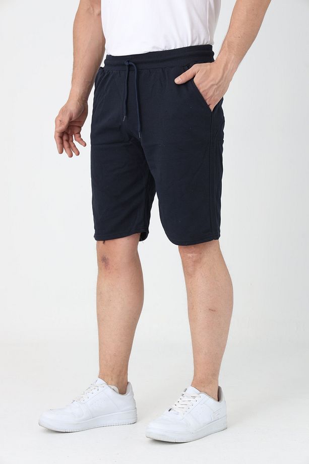 Erkek Pamuklu Penye Şort Regular Fit Şort - 6