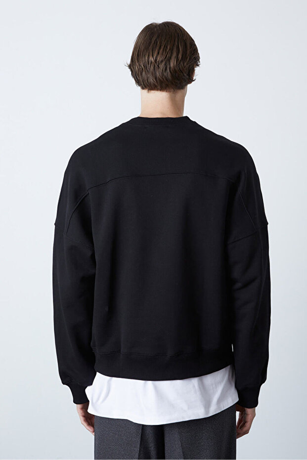 Basic Oversize Sweatshirt - 5