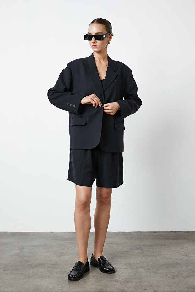 Oversize Blazer Ceket - 1