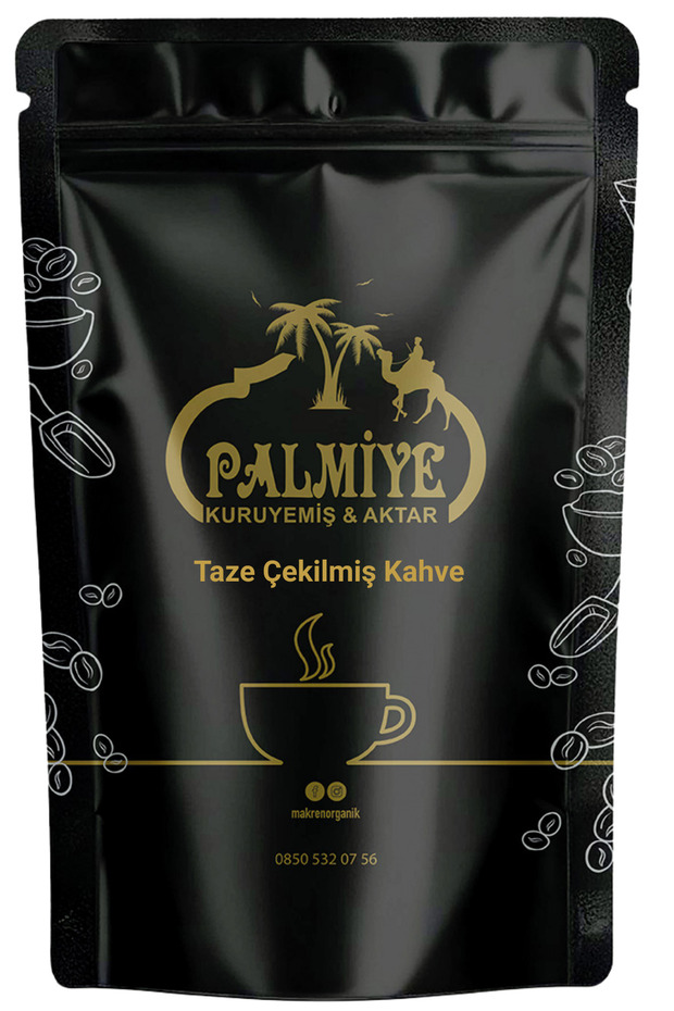 Freshly Ground Coffee 250 Gr - 100% Arabica Core - Filter & Espresso Compatible