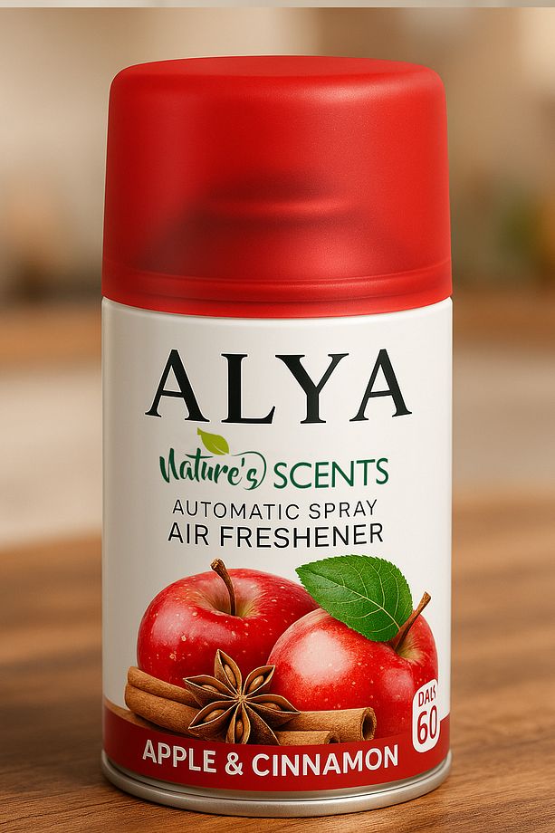 Nature's Scents Apple Cinnamon - Elma Tarçın Oda Kokusu Yedek Makine Spreyi 250 ml - 1