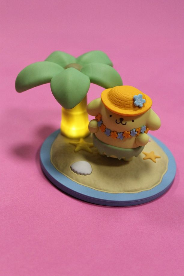 Sanrio Lisanslı Yaz Serisi Gece Lambası - Pompompurin - 1