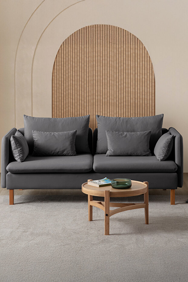 Flexy Üçlü Kanepe ANTRASİT - 2