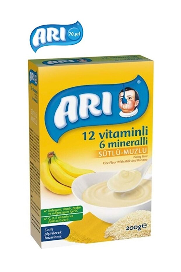 Sütlü Muzlu 200 gr - 1