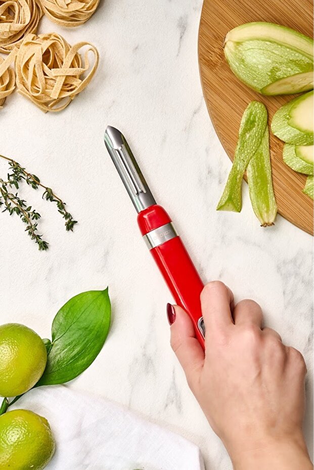 مقشرة جانبية من ماسترمايد باللون الأحمر - 2