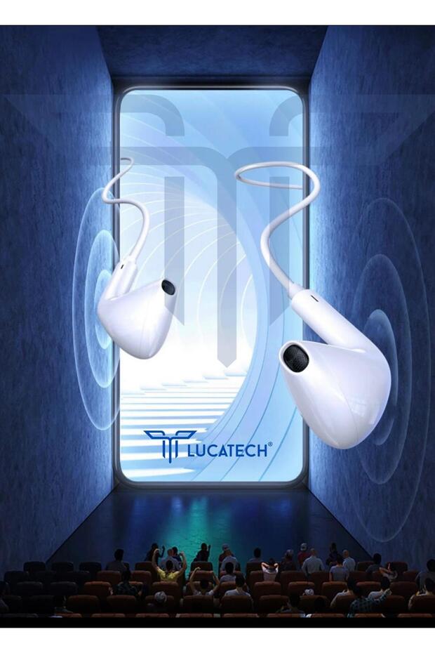 Samsung A03s / A13 / A04 / A23 / A23 / A33 / A53 / A73 uyumlu Type-C Kablolu Kulak İçi Kulaklık - 6