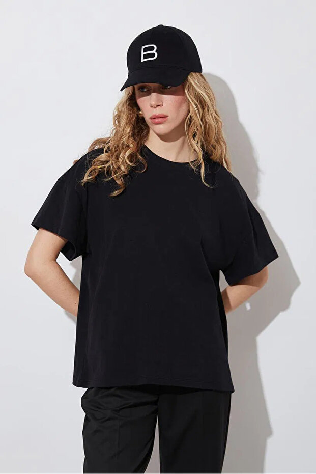 Oversize Kompakt Tshirt - 3
