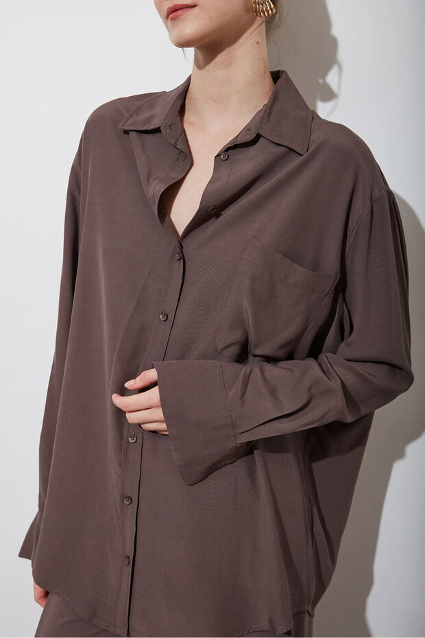 Oversize Gömlek - 3