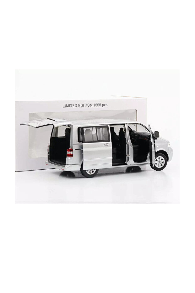 1:18 Norev 2003 Volkswagen T5 Multivan Silver - 3