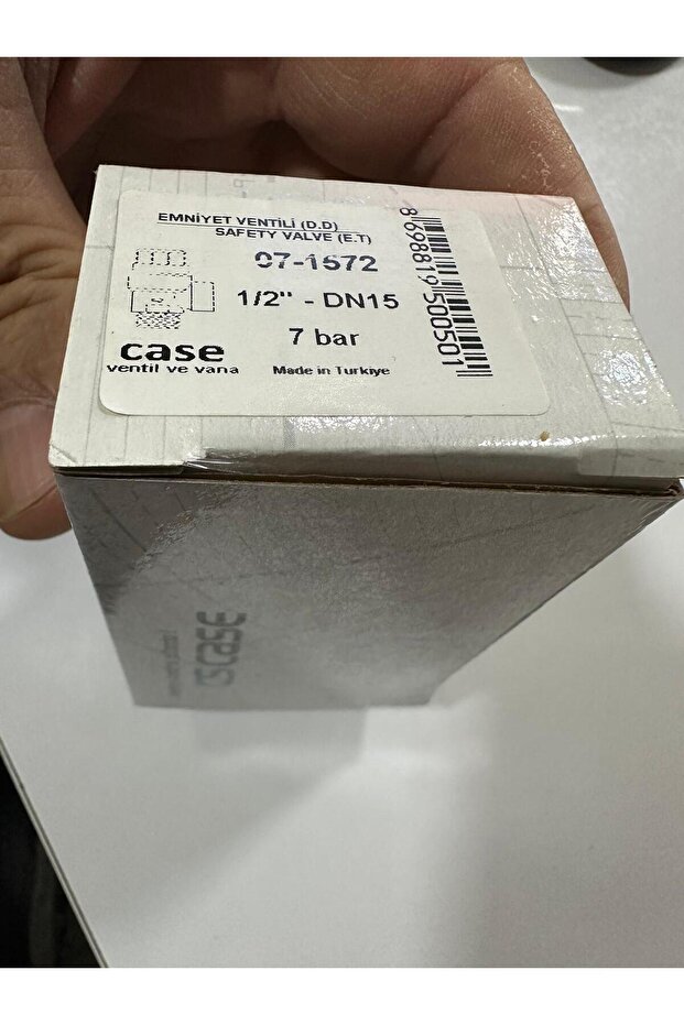 1/2" İç Dişli Emniyet Ventili 4 Bar - 4