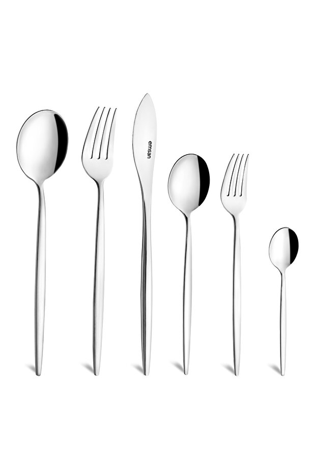 Hera 72 Parça 12 Kişilik Çatal Kaşık Bıçak Takımı Lüks Kutulu - 5