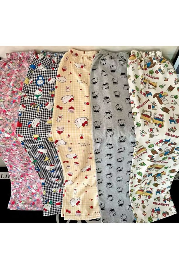 Hello Kitty Detail Unisex Pijama - 2