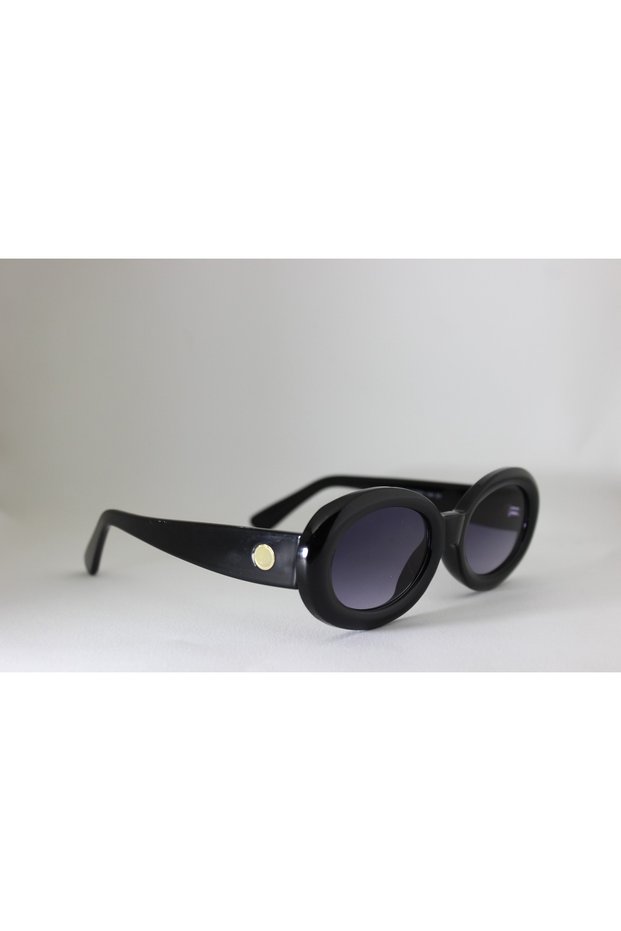 Women's Uv Protected Gold Detail Sunglasses