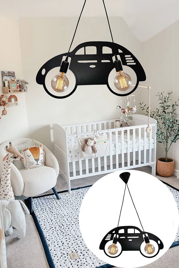 Woswos Nostaji Antika Avize Sarkıt Modern Rustik Lüks Dekoratif Retro Lamba Genç-çocuk Odası Avize - 3