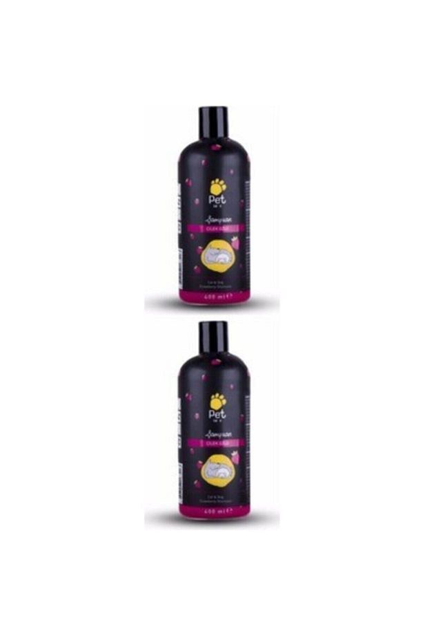 Kedi & Köpek Şampuanı Çilek Kokulu 400 Ml X 2 Adet - 1