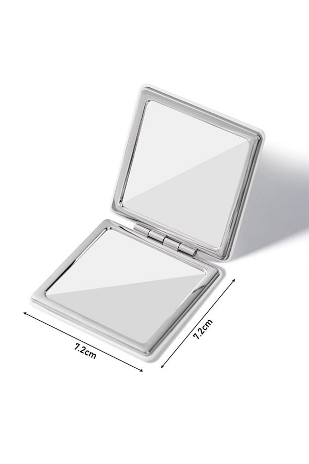 Mini Katlanabilir Ayna 5x Büyüteç 7,2cmx7,2cm - 1