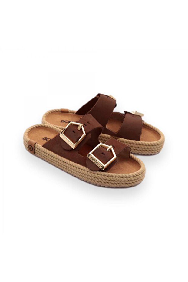 Sydney-Z Brown Women's Slippers