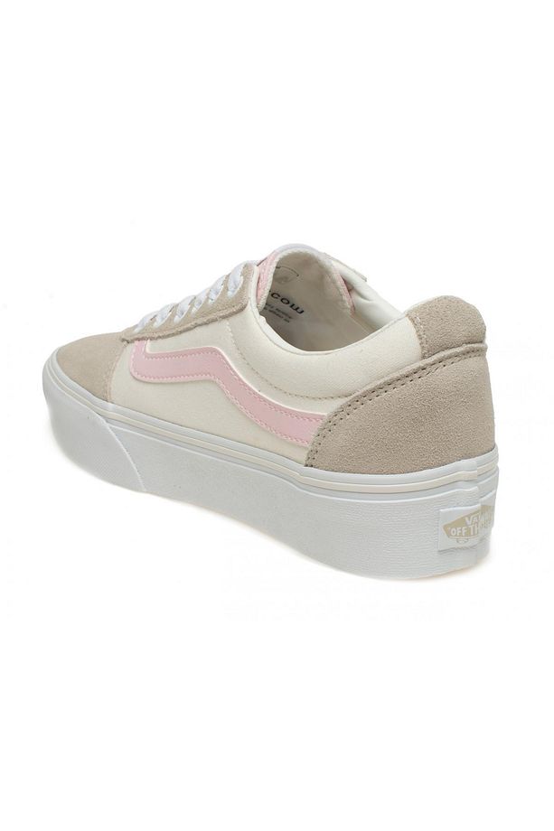 Vn0a3tlc Wm Ward Platform Sneakers Bej Unisex Spor Ayakkabı - 4