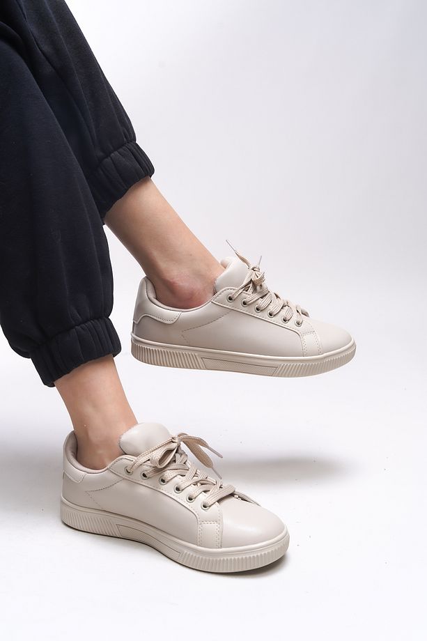 Meshronei Kadın Sneaker 0012601 Bej - 3