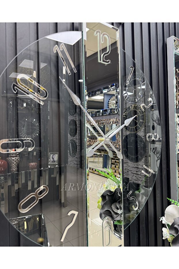 3 lü GÜMÜŞ ŞEFFAF MODEL SAAT SET - 2