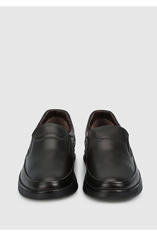 أحذية جلدية بنية للرجال - 3