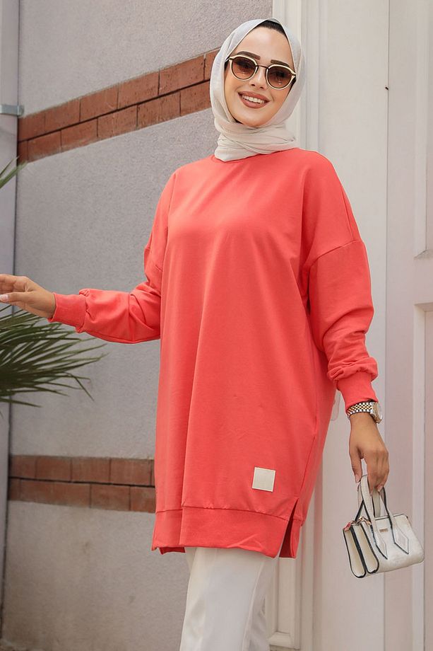 Mercan Tesettür Tunik 30644MR - 2
