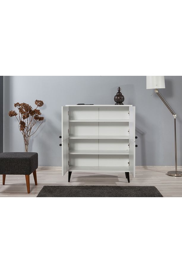 Multikabin Manyas Dolap Ahşap Lake Ayak - 4