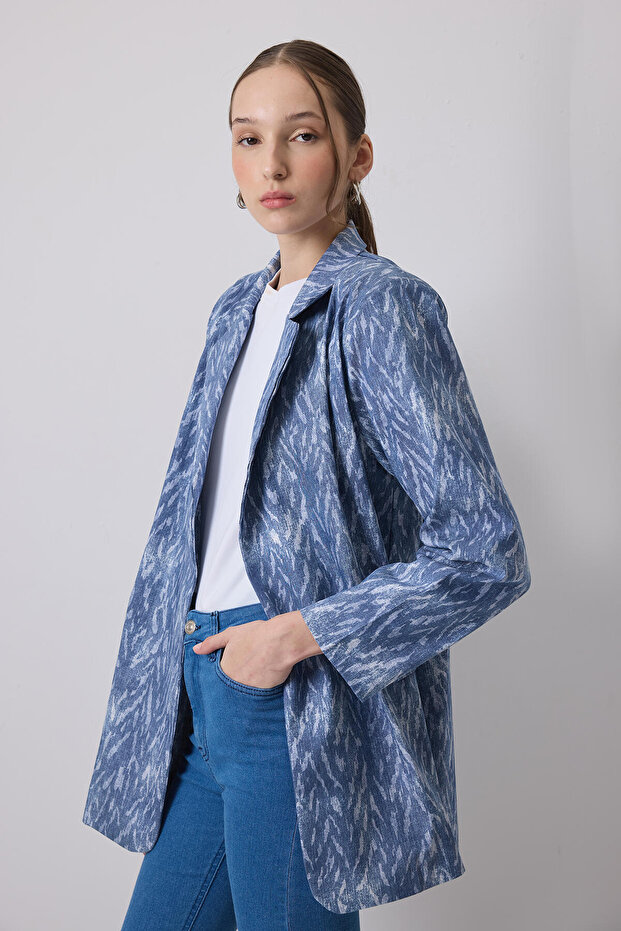 Padded Patterned Jacket - 3