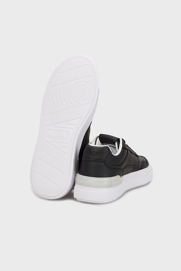 Armani Exchage Logolu Kalın Taban Sneaker Ayakkabı Erkek AYAKKABI XUX219 XV857 K001 - 4