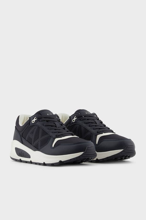 Armani Exchage Logolu Kalın Taban Sneaker Ayakkabı Erkek AYAKKABI XUX239 XV909 U385 - 2