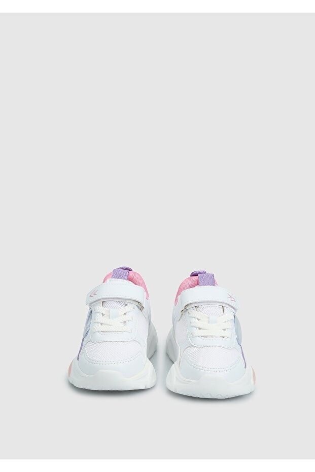 Beyaz Kız Çocuk Sneaker - 3