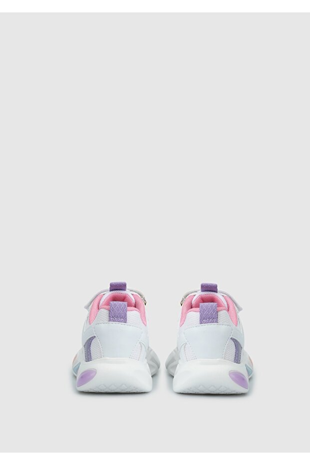 Beyaz Kız Çocuk Sneaker - 4