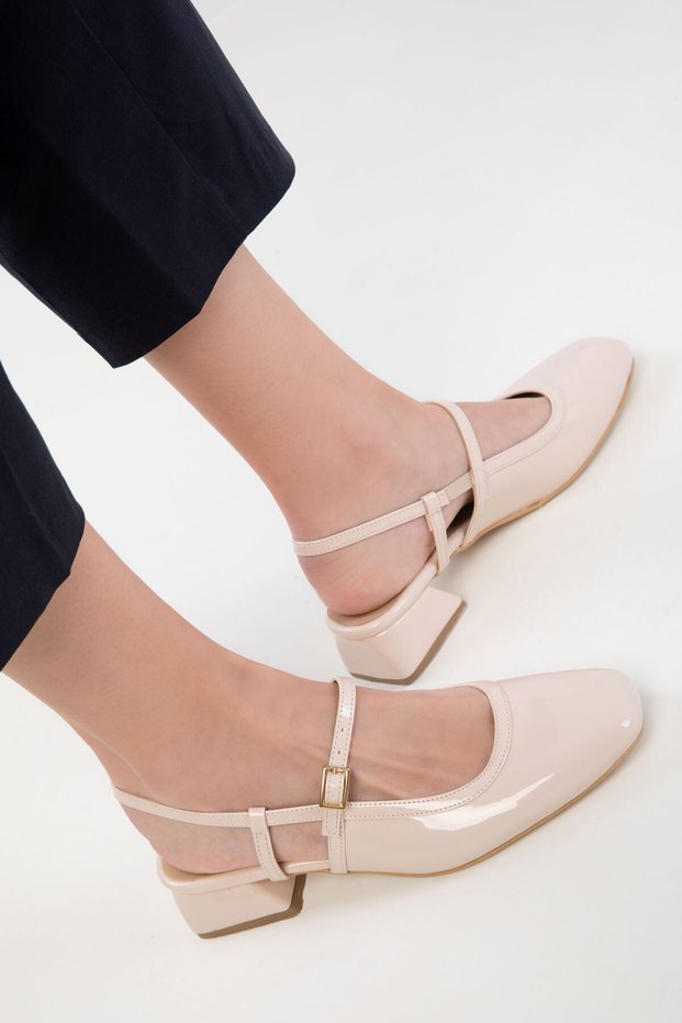 20486 Skin Patent Leather Women's Classic Heeled Shoes